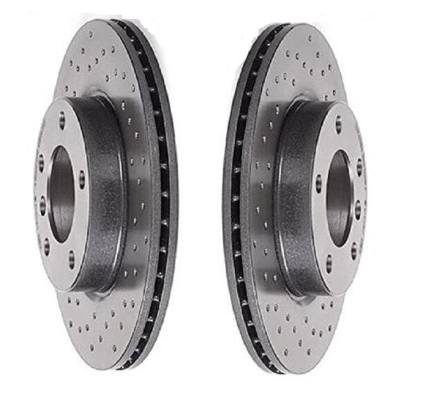 Brembo Brake Pads and Rotors Kit - Front (286mm) (Xtra) (Low-Met)